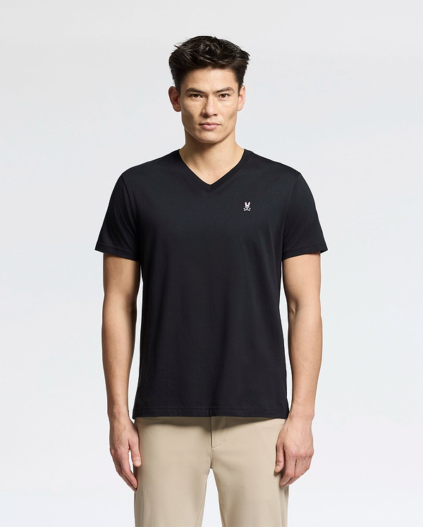 MENS CLASSIC V NECK TEE view 2