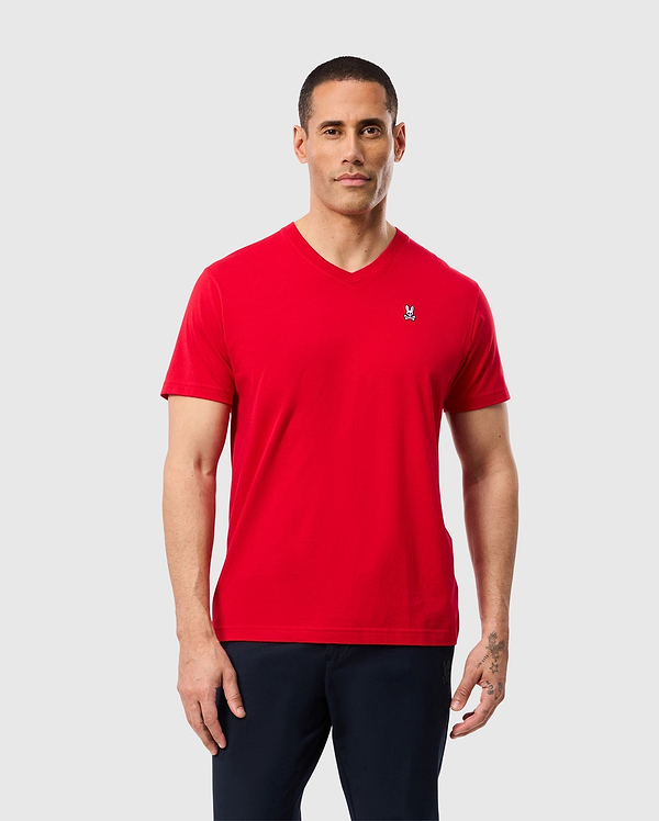MENS CLASSIC V NECK TEE view 2