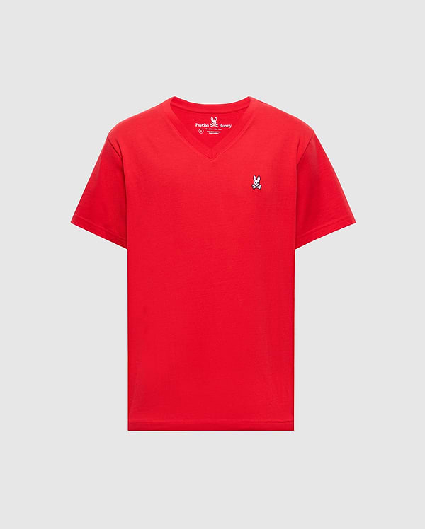 MENS CLASSIC V NECK TEE view 1