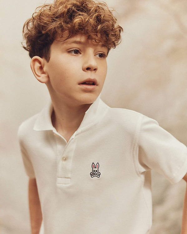 KIDS CLASSIC PIQUE POLO SHIRT view 1