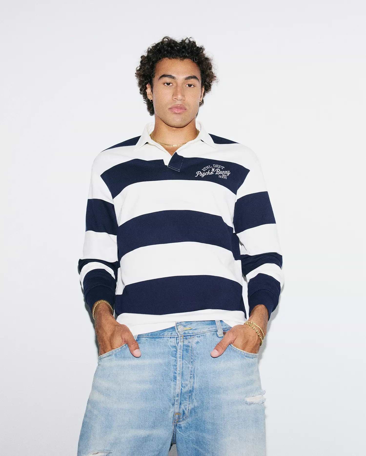 MEN'S KEVEN LONG SLEEVE POLO - MT0100320