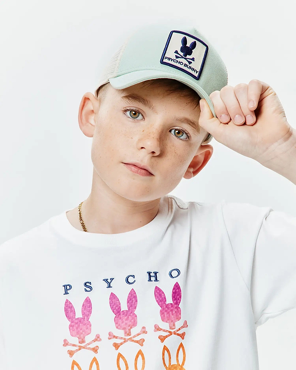 KIDS ADAMO BUNNY TRUCKER CAP view 1