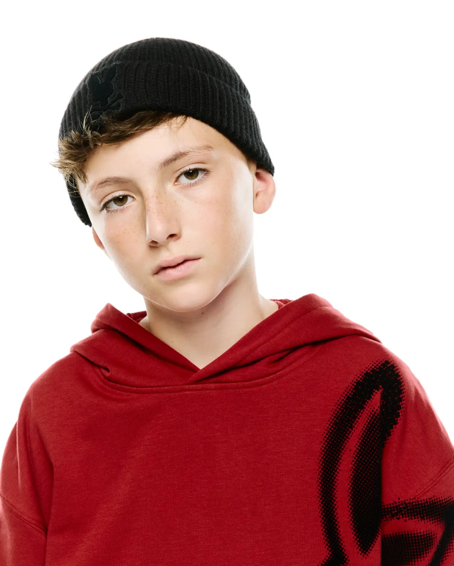TUQUE EN MÉRINOS LEIGHTON ENFANTS vue 1