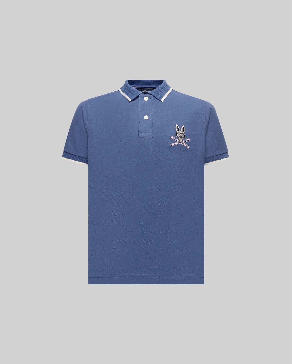 KIDS INDIGO BUNNY PIQUE POLO view 5
