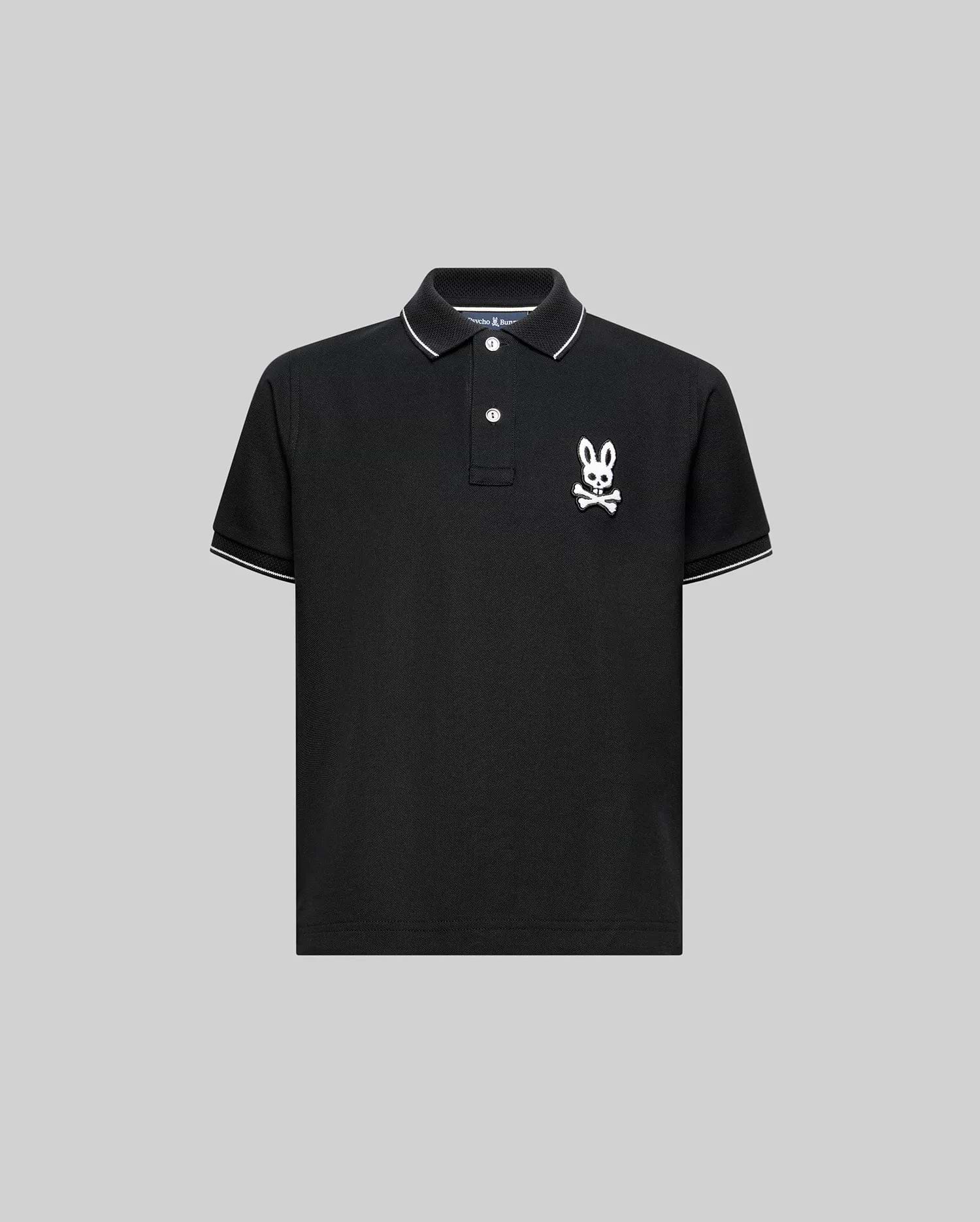 KIDS TATE BUNNY PIQUE POLO - KT0100063