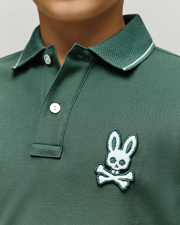 KIDS TATE BUNNY PIQUE POLO view 2
