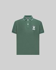 KIDS TATE BUNNY PIQUE POLO - KT0100063