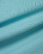 Kids' Klaus Pique Polo fabric in a vibrant aqua hue, featuring its signature textured pique weave with gentle ripples, reflecting premium Psycho Bunny quality. (6)