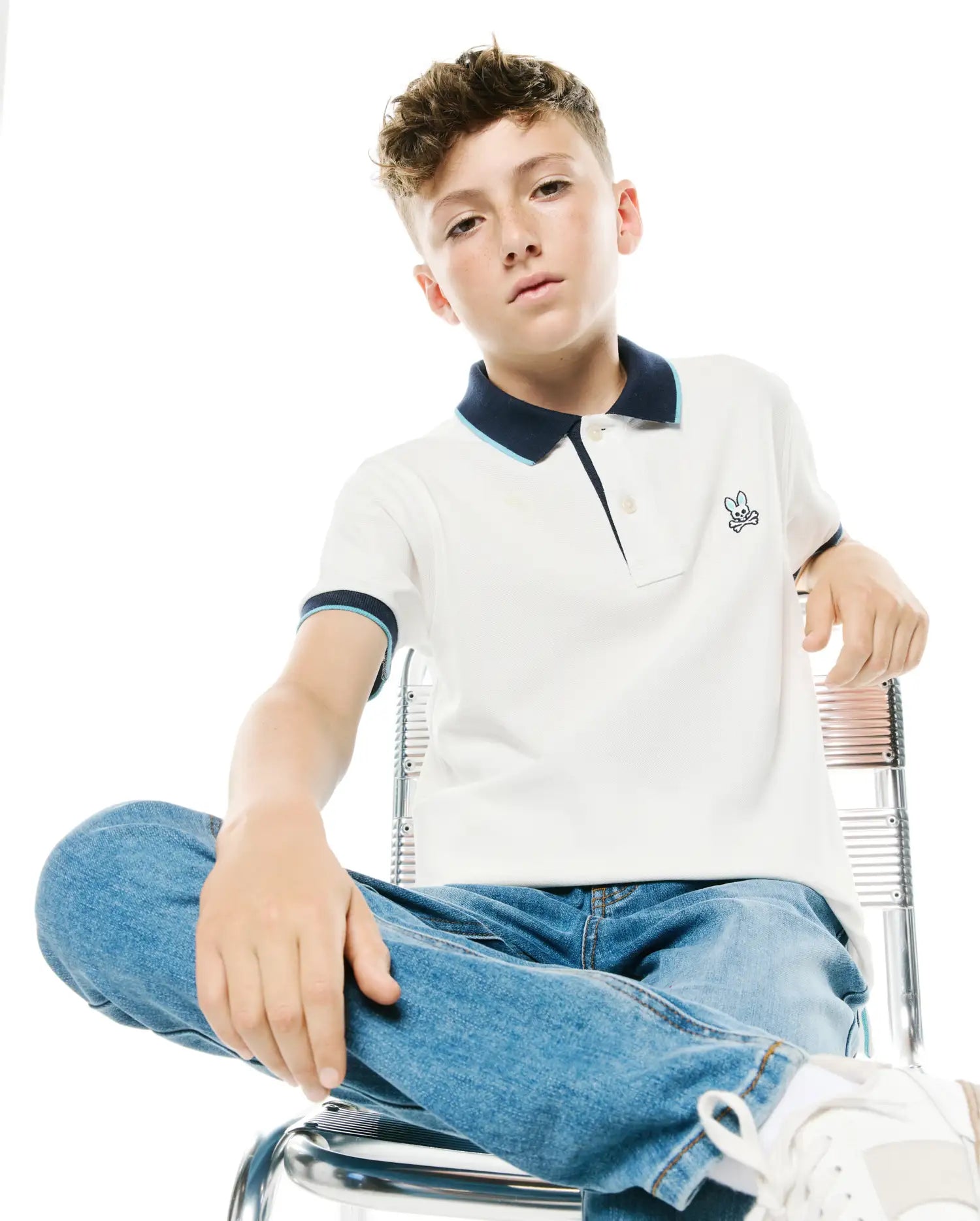 KIDS' KLAUS PIQUE POLO view 1