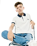 KIDS' KLAUS PIQUE POLO - KT0100150