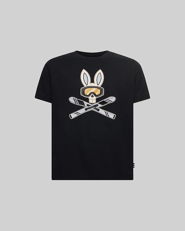 KIDS INDIGO BUNNY GRAPHIC TEE view 1