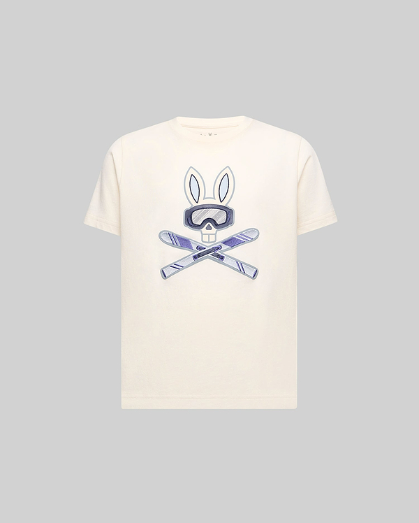 KIDS INDIGO BUNNY GRAPHIC TEE view 1