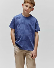 KIDS GIO ALL OVER FLOCKED TEE view 1