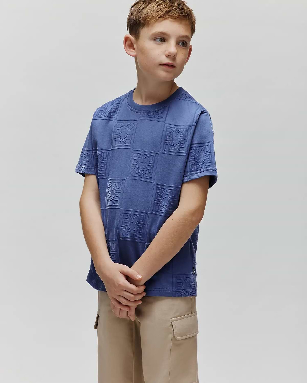KIDS GIO ALL OVER FLOCKED TEE view 3