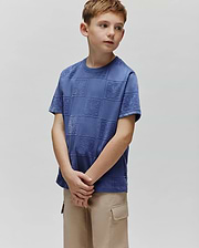 KIDS GIO ALL OVER FLOCKED TEE view 3