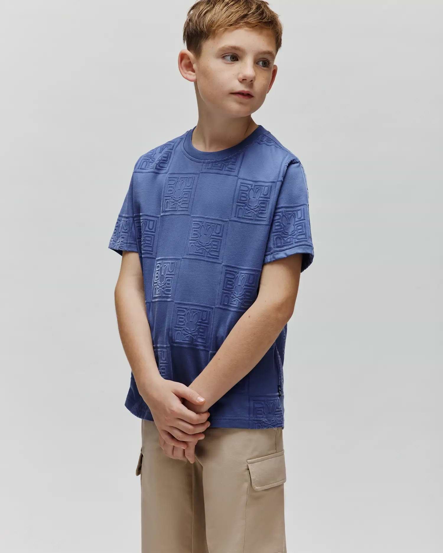 KIDS GIO ALL OVER FLOCKED TEE view 3