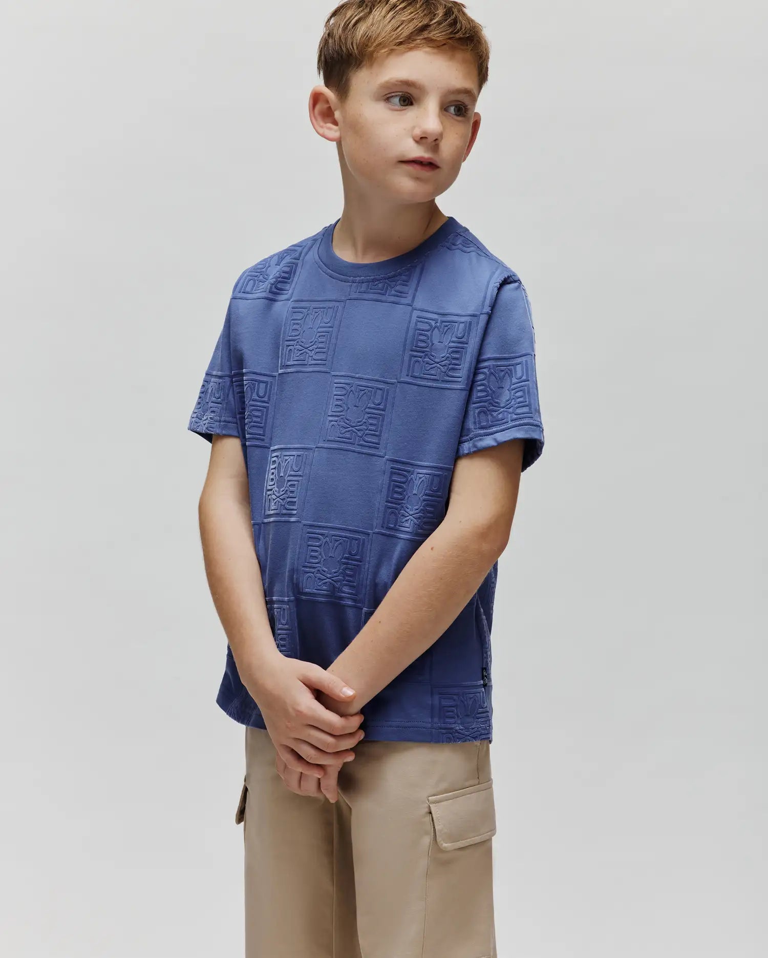 KIDS GIO ALL OVER FLOCKED TEE view 3