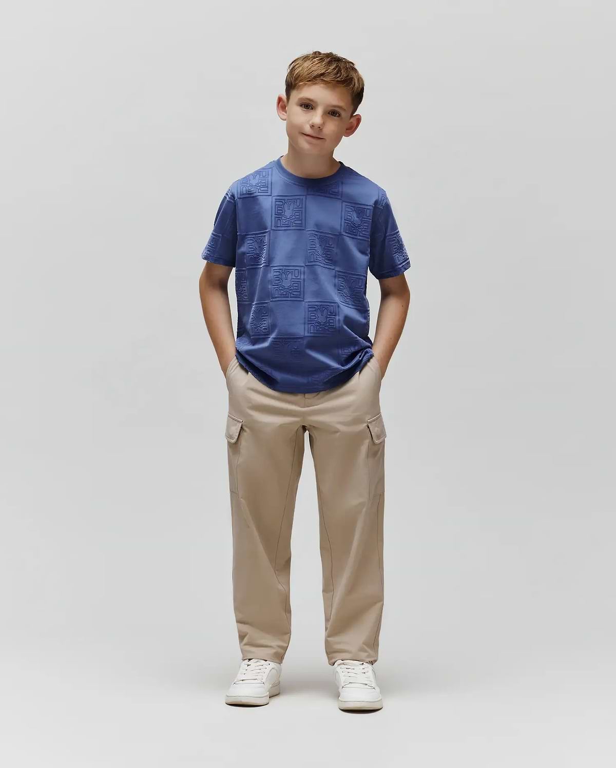 KIDS GIO ALL OVER FLOCKED TEE view 4