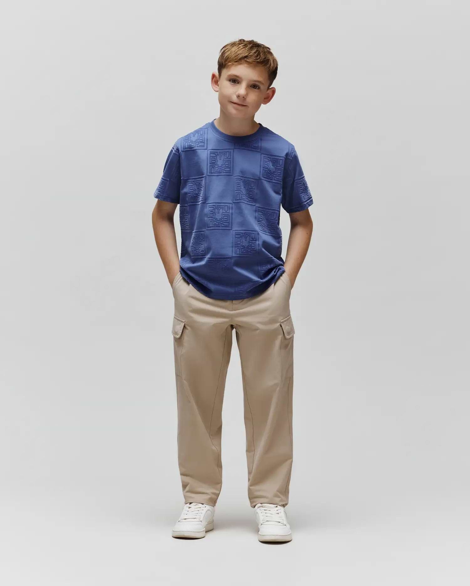 KIDS GIO ALL OVER FLOCKED TEE view 4