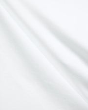 Premium White Kids Sunny Chest Graphic Tee by Psycho Bunny, a refined streetwear staple in soft, breathable jersey fabric, featuring subtle folds and a comfortable fit.