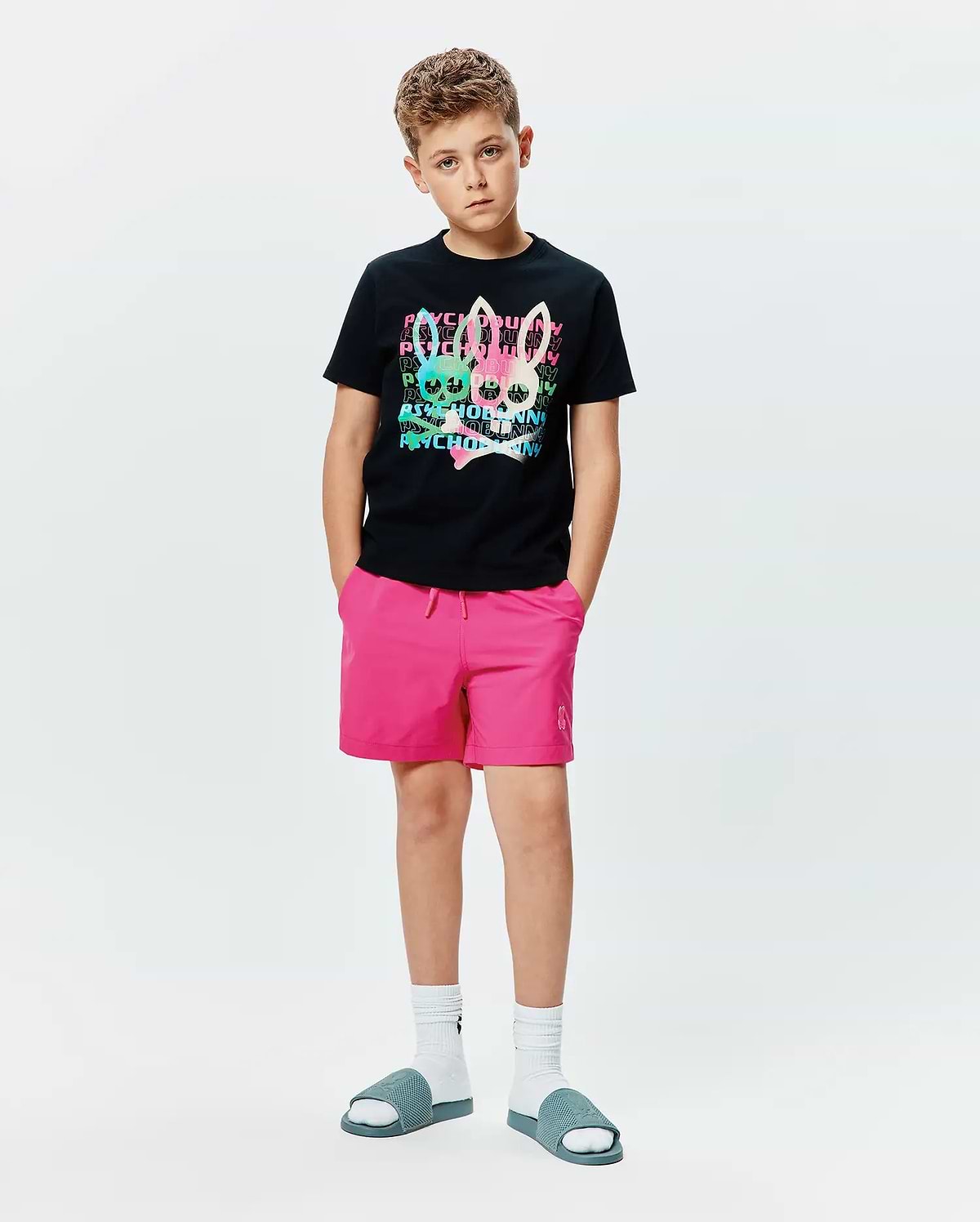 KIDS LANDON WORDMARK TEE - KT0200196