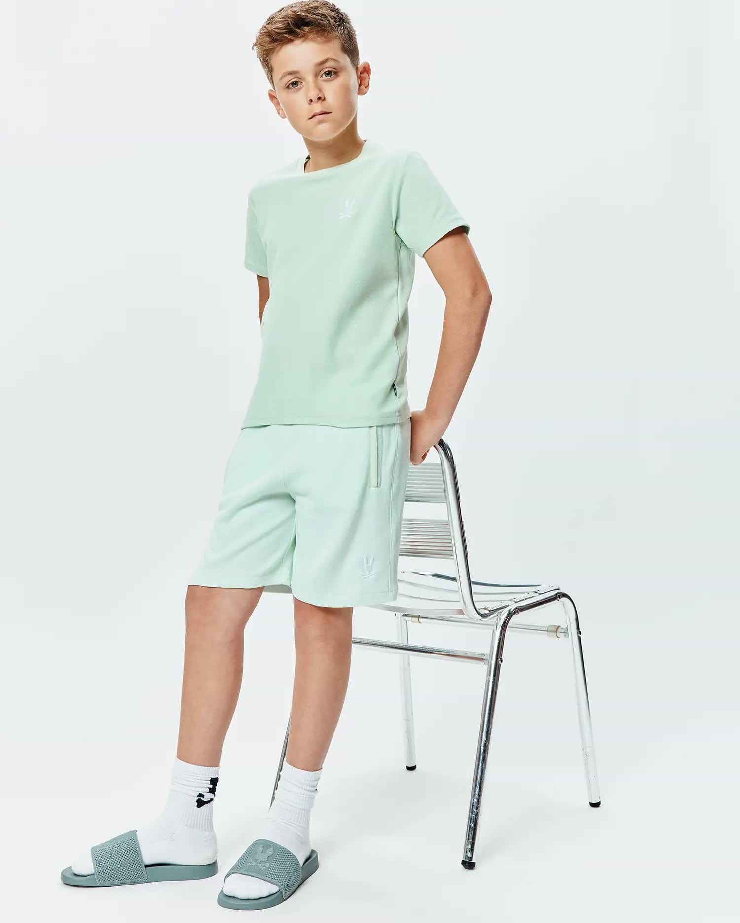 KIDS TAYLOR PIQUE TEE - KT0200219
