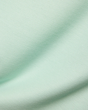 Kids Taylor Pique Tee in a vibrant yet soft pale mint green, featuring a premium, breathable pique knit texture, characteristic of Psycho Bunny's refined streetwear.