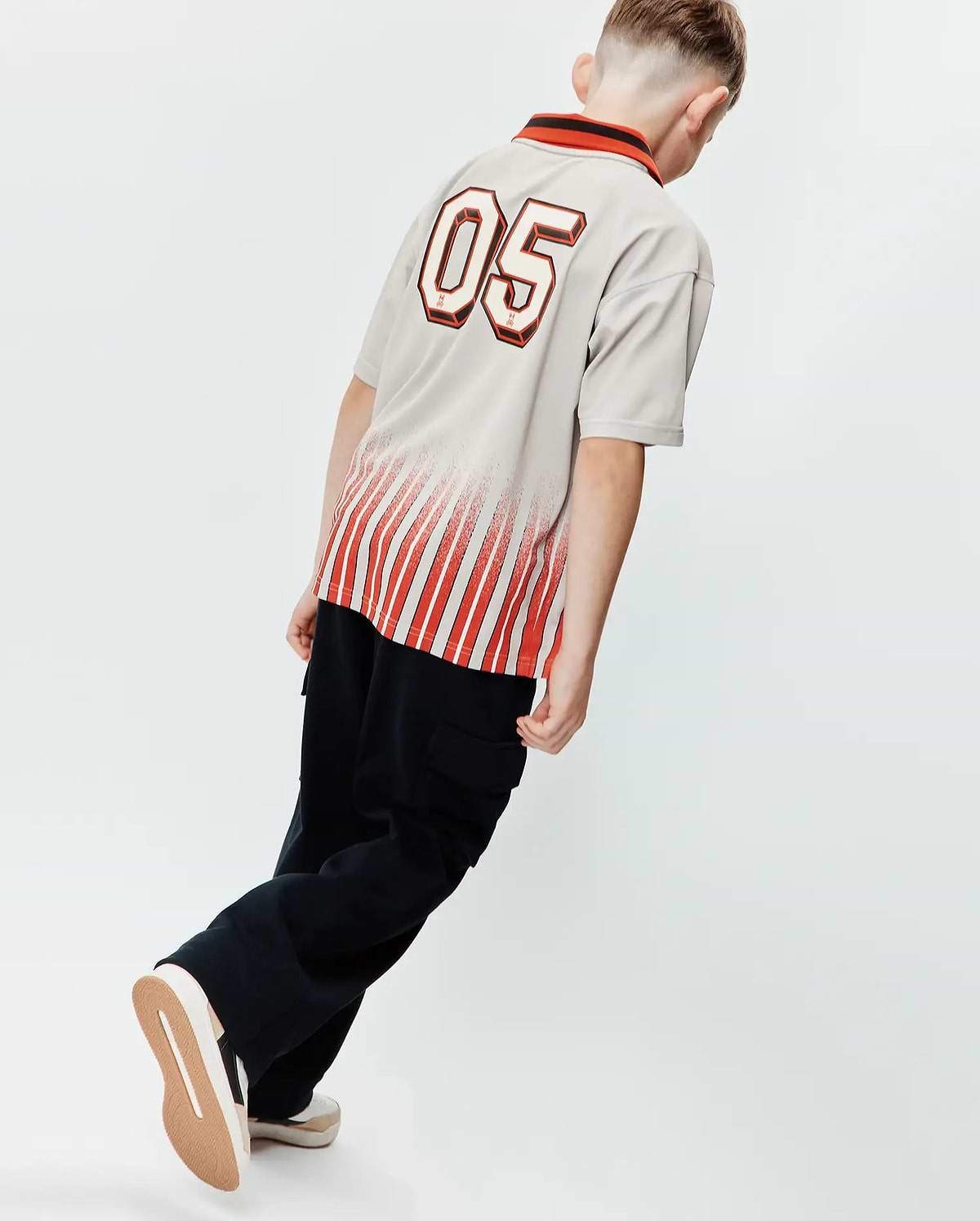 KIDS CAMDEN OVERSIZED SOCCER JERSEY - KT0200223
