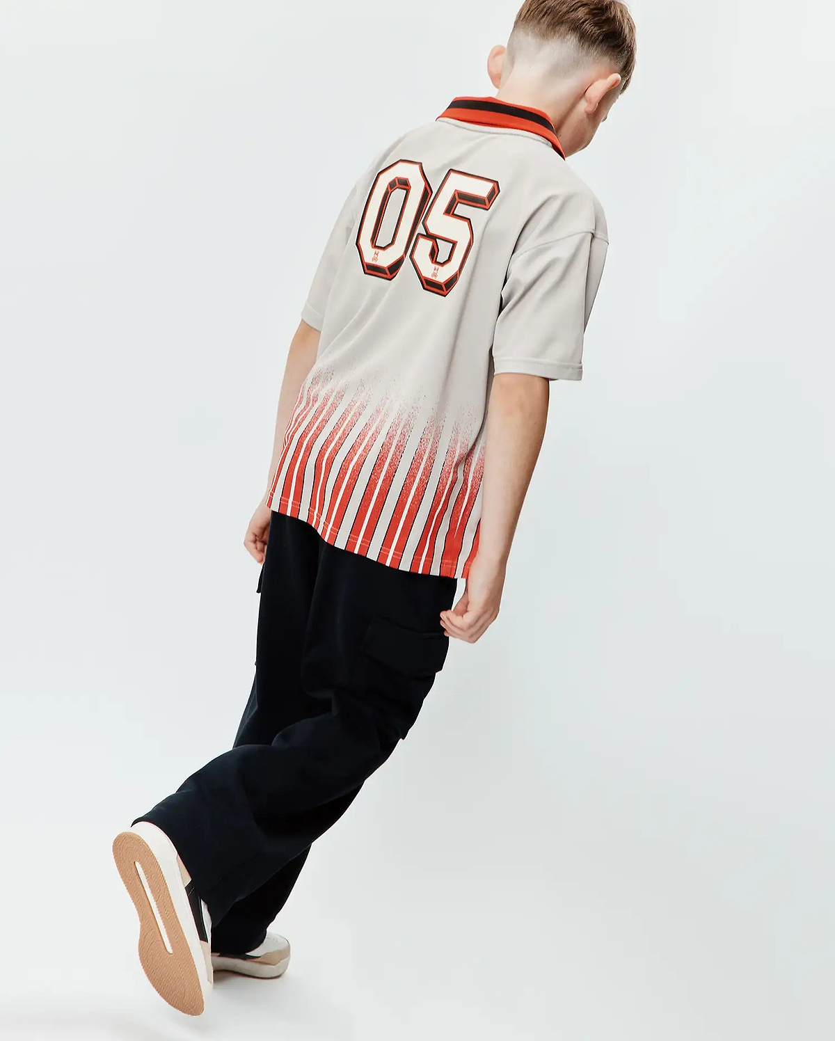 KIDS CAMDEN OVERSIZED SOCCER JERSEY - KT0200223