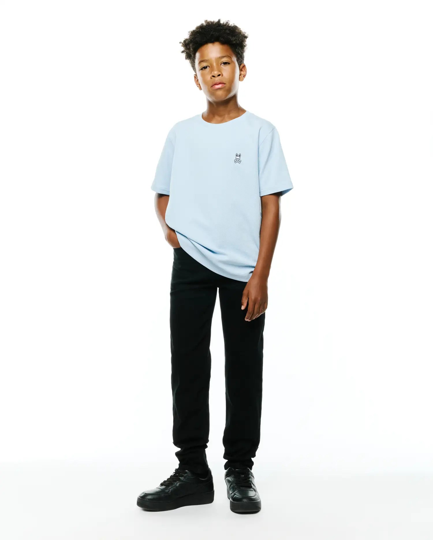 KIDS MAXTON WAFFLE TEE view 4