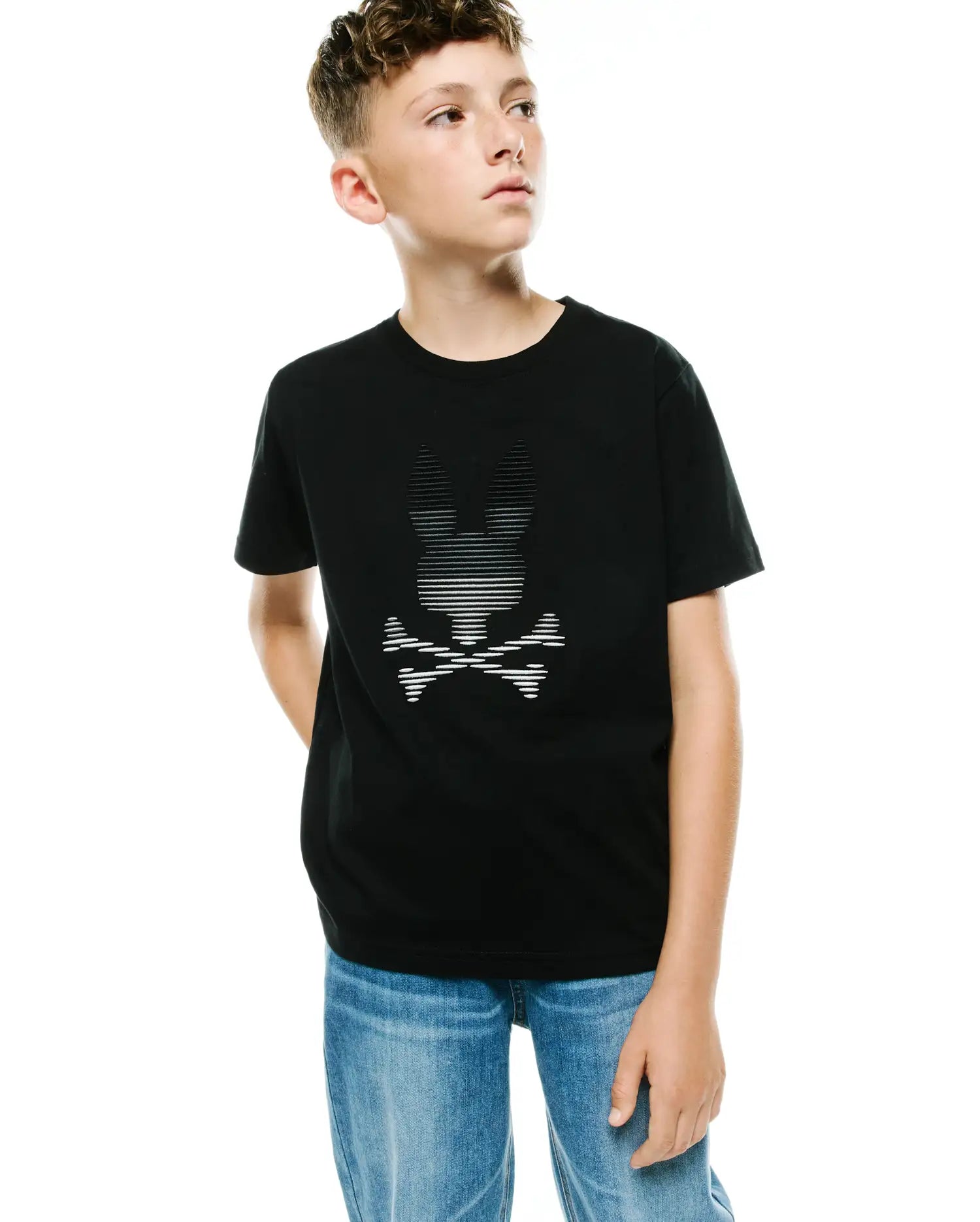 KIDS' SLADE PIMA GRAPHIC TEE view 2