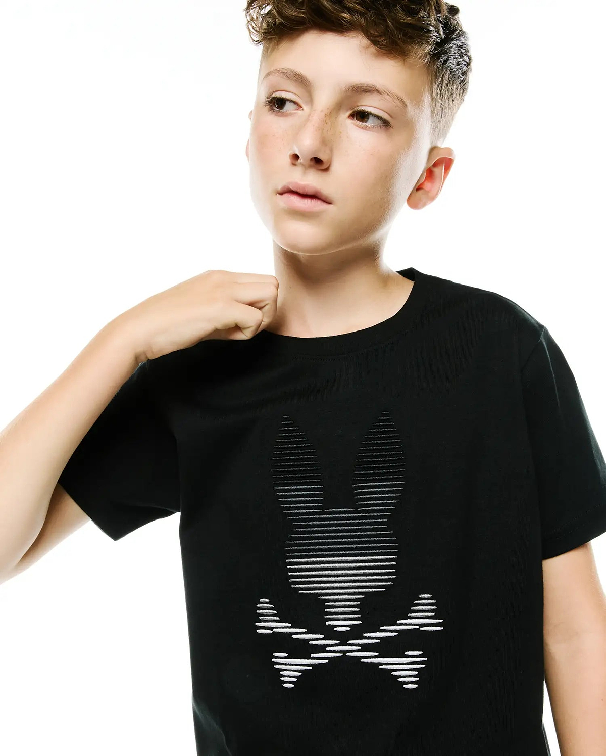 KIDS' SLADE PIMA GRAPHIC TEE view 3