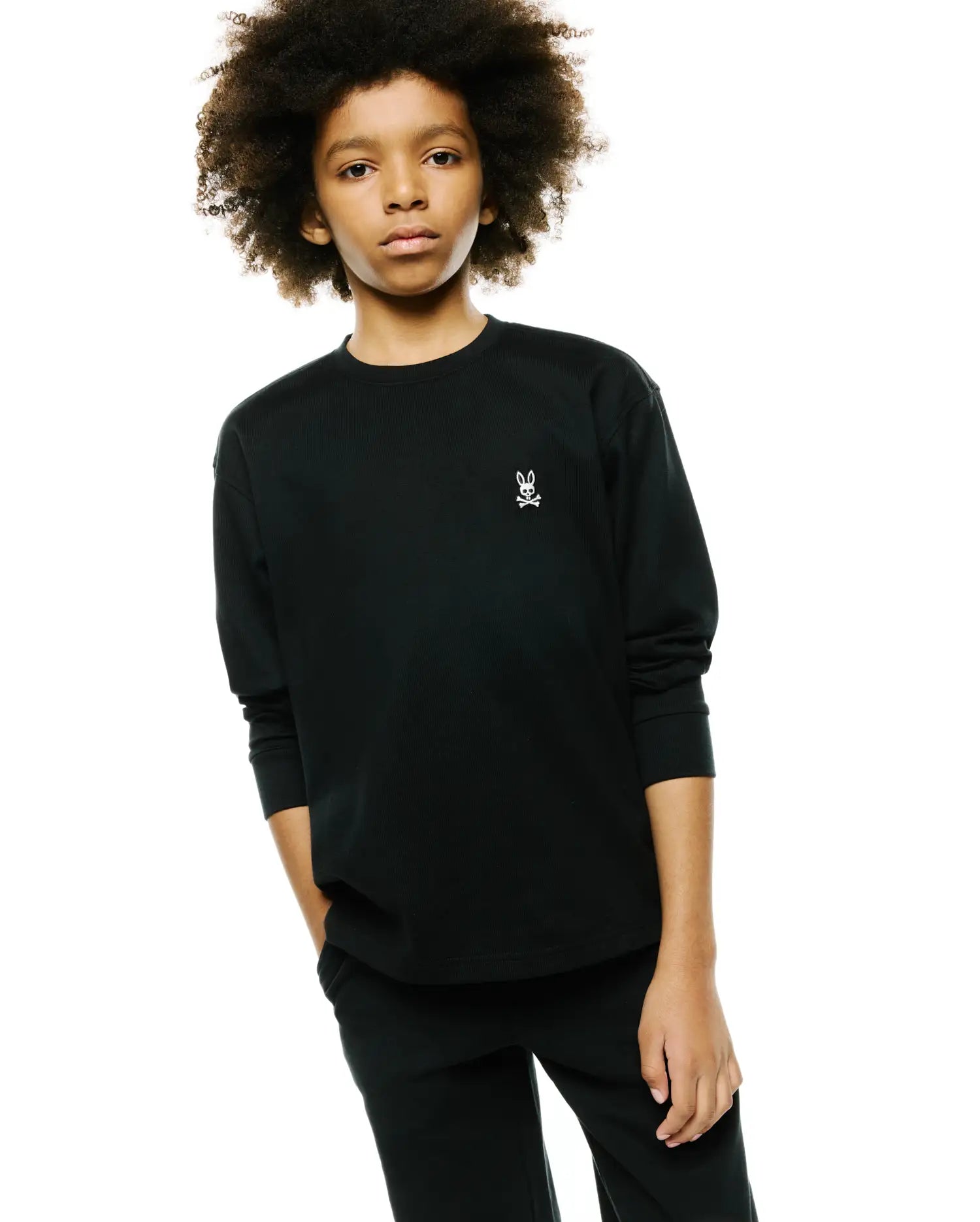 KID'S NORMAN LONGSLEEVE OVERSIZED TEE view 1