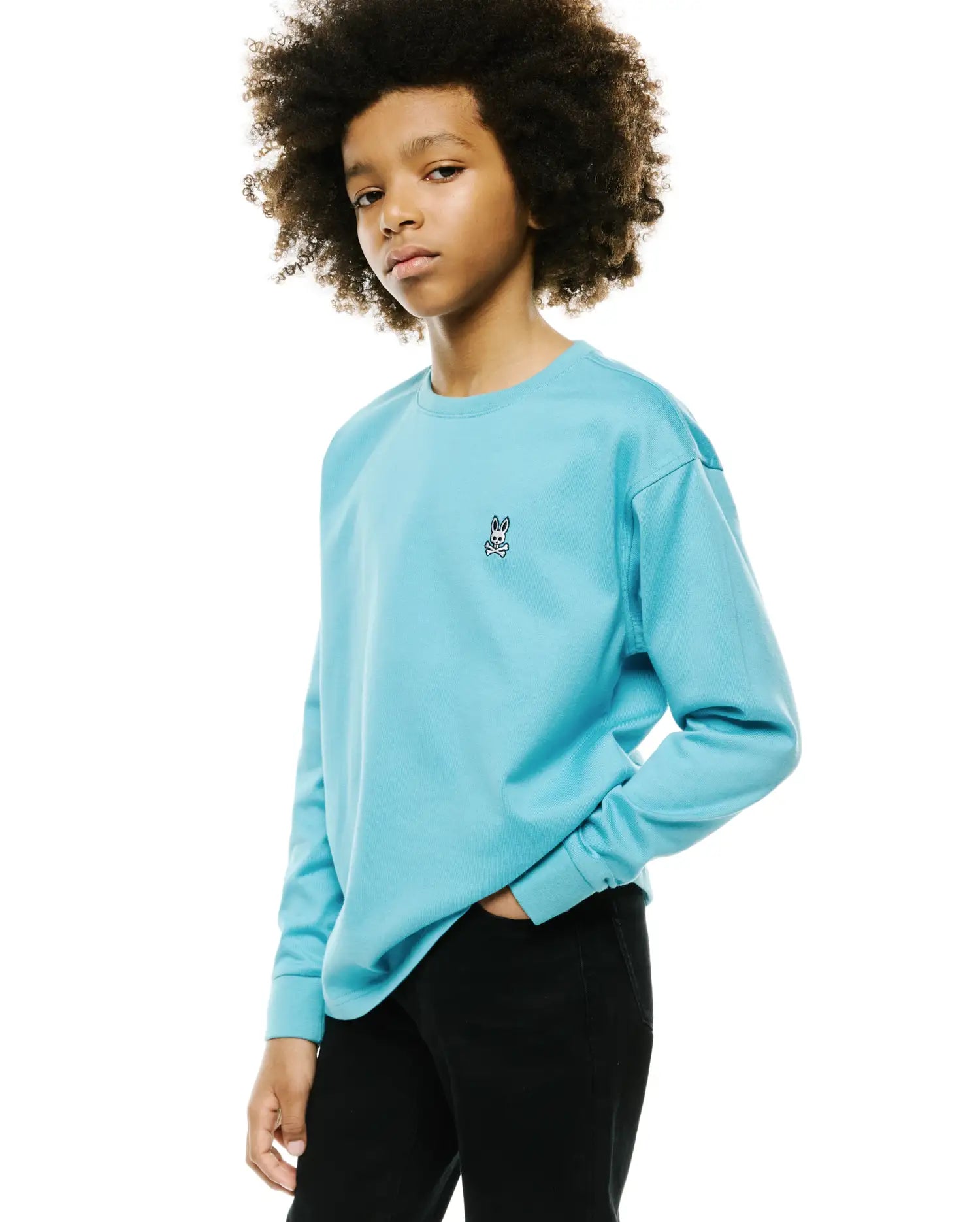 KID'S NORMAN LONGSLEEVE OVERSIZED TEE view 3
