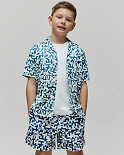 KIDS JOSH JACQUARD SHIRT - KT0300017