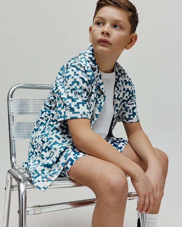 KIDS JOSH JACQUARD SHIRT view 1