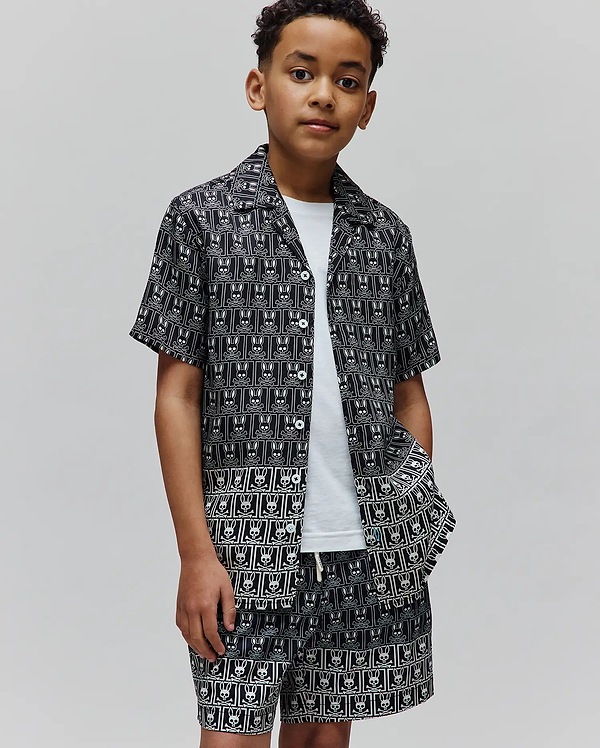 KIDS KEON TENCEL SHIRT view 1