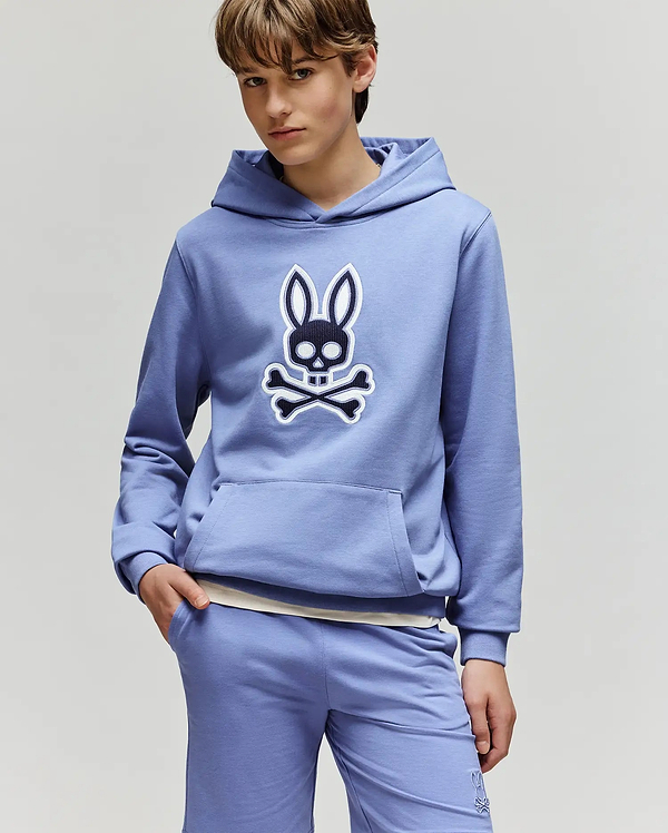 KIDS RYDER EMBROIDERED BUNNY PATCH HOODIE view 1