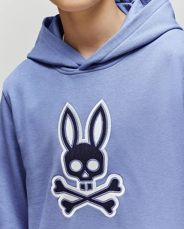 KIDS RYDER EMBROIDERED BUNNY PATCH HOODIE view 2