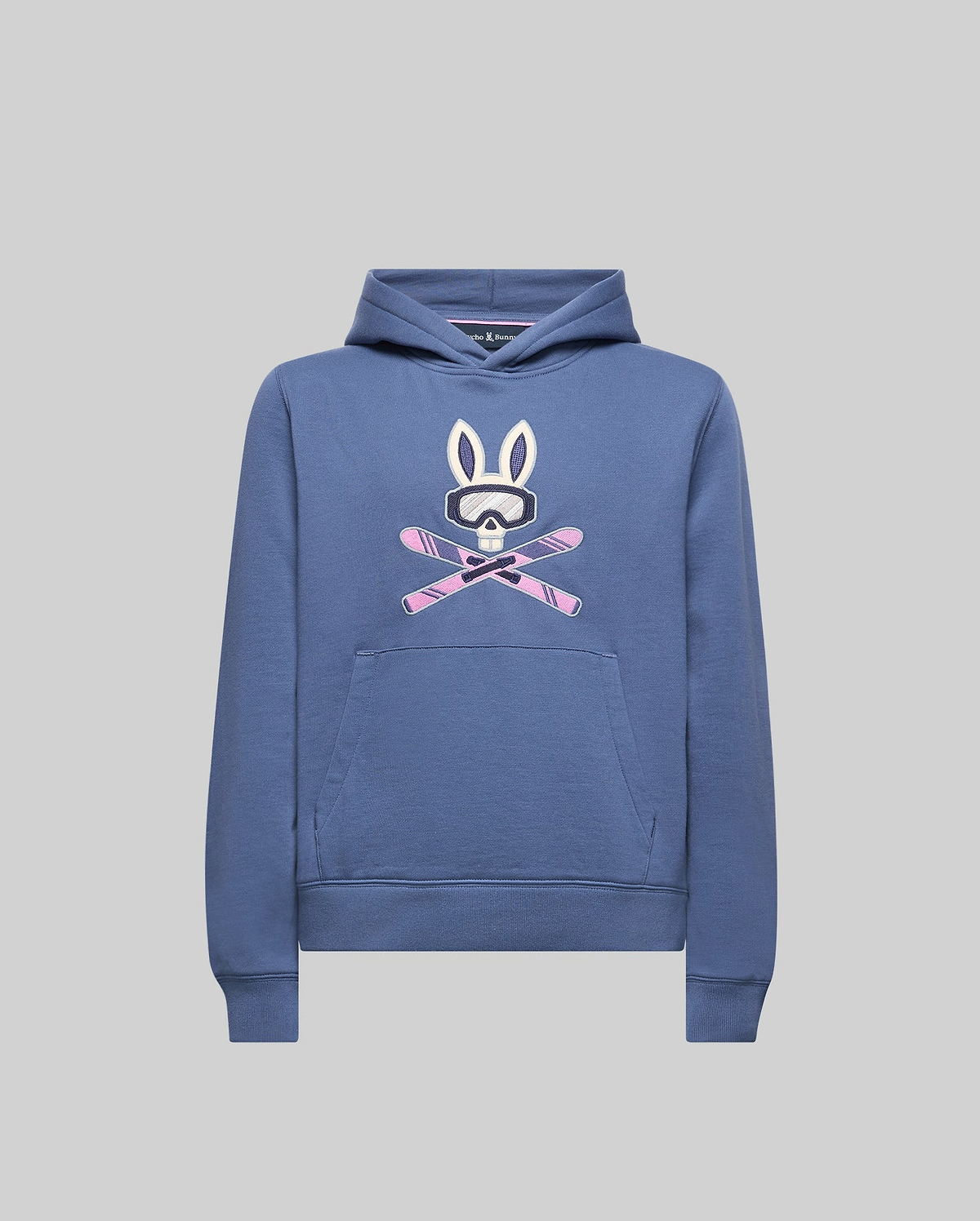 KIDS INDIGO SKI BUNNY HOODIE - KT0500037