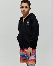 KIDS RAPHAEL FRENCH TERRY FULL ZIP HOODIE vue 1
