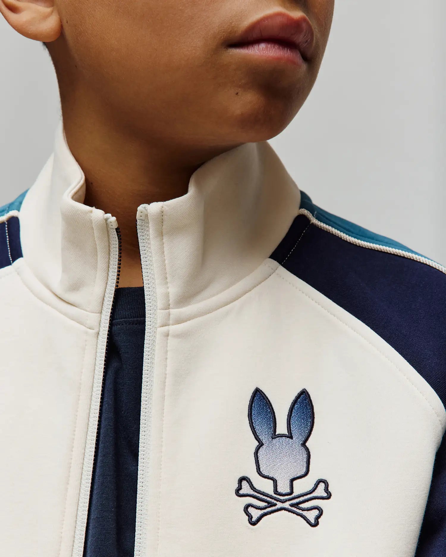 KIDS CASPIAN COLORBLOCKED TRACK BOMBER view 2