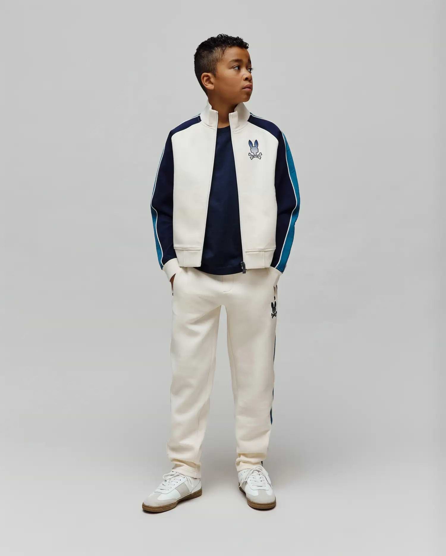 KIDS CASPIAN COLORBLOCKED TRACK BOMBER view 4