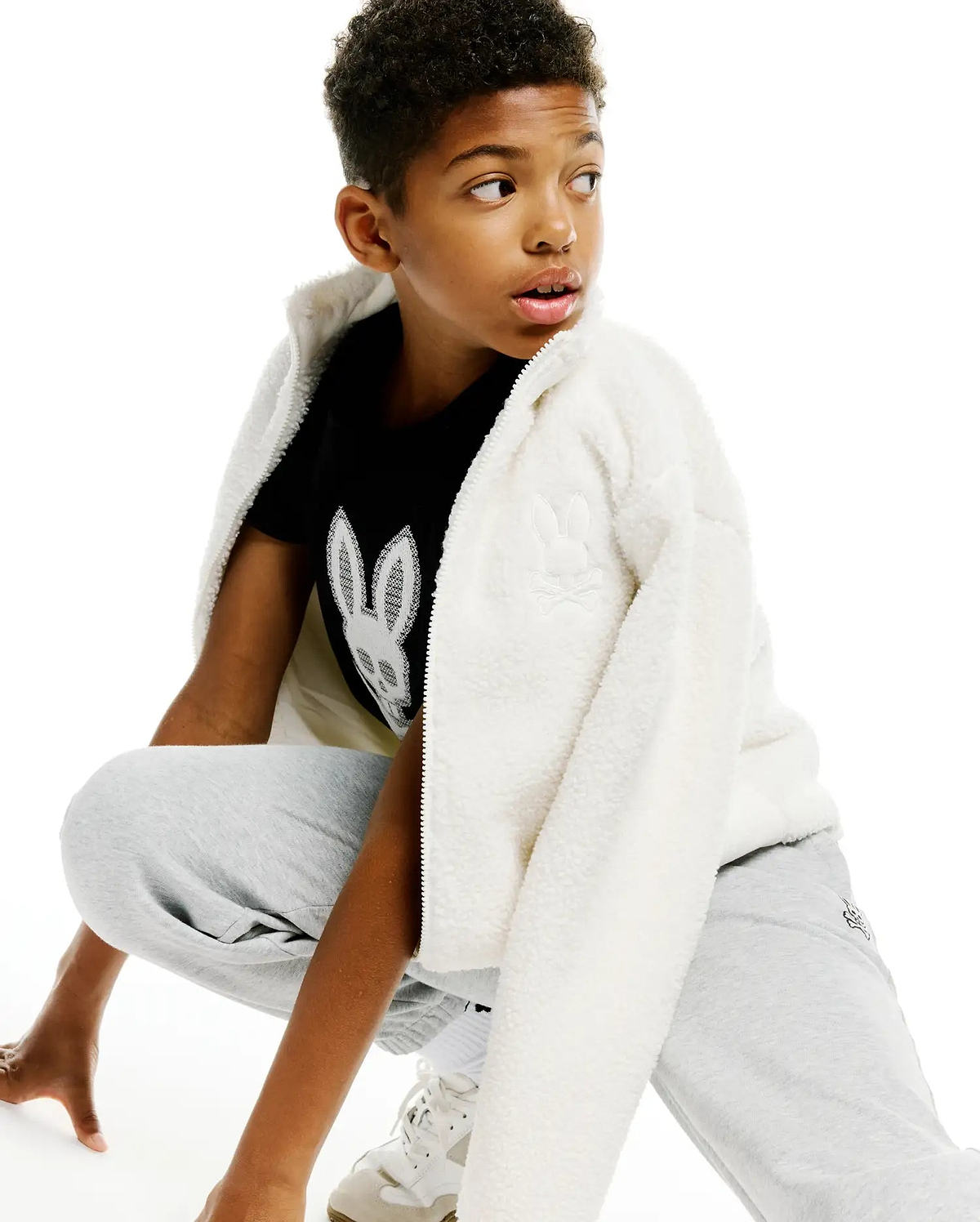 KIDS' ROWLEY SHERPA ZIP JACKET view 2