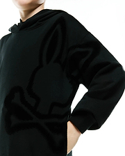 KIDS' JOHAN OVERSIZED BUNNY HOODIE view 3