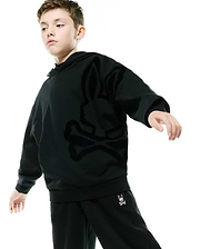 KIDS' JOHAN OVERSIZED BUNNY HOODIE view 4