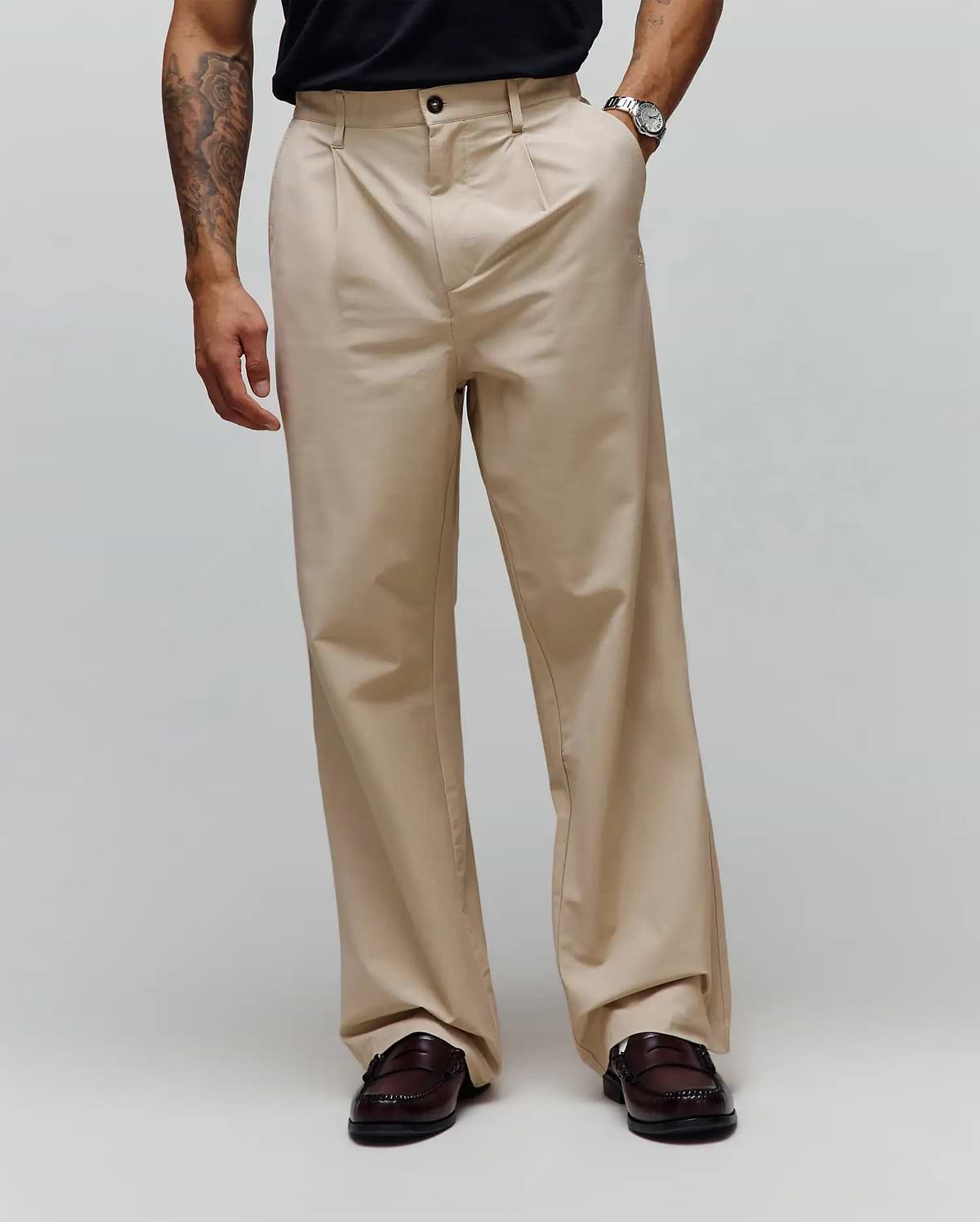 MENS MALIK WIDE LEG PANT 30 L view 1