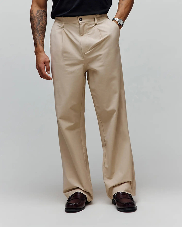 MENS MALIK WIDE LEG PANT 30 L - MB0600033