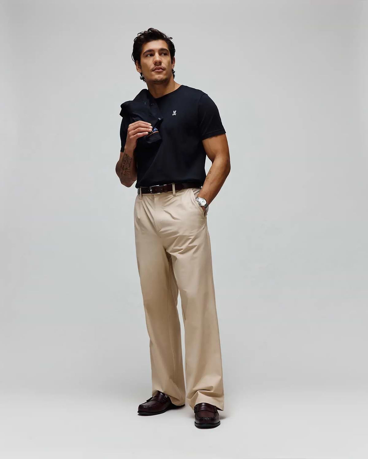 MENS MALIK WIDE LEG PANT 30 L view 4