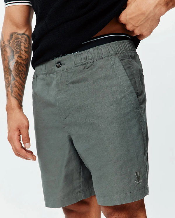 SHORT EN LIN IVAN HOMMES vue 2